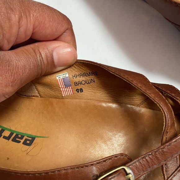 Earth Khama 2  Brown Leather clog Mule - Picture 8 of 10